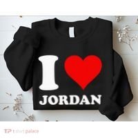 Red Heart I Love Jordan Sweatshirt thumb 2