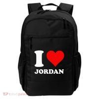 Red Heart I Love Jordan Backpack thumb 0