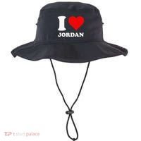 Red Heart I Love Jordan Bucket Hat thumb 0