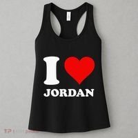 Red Heart I Love Jordan Women's Tank Top thumb 3