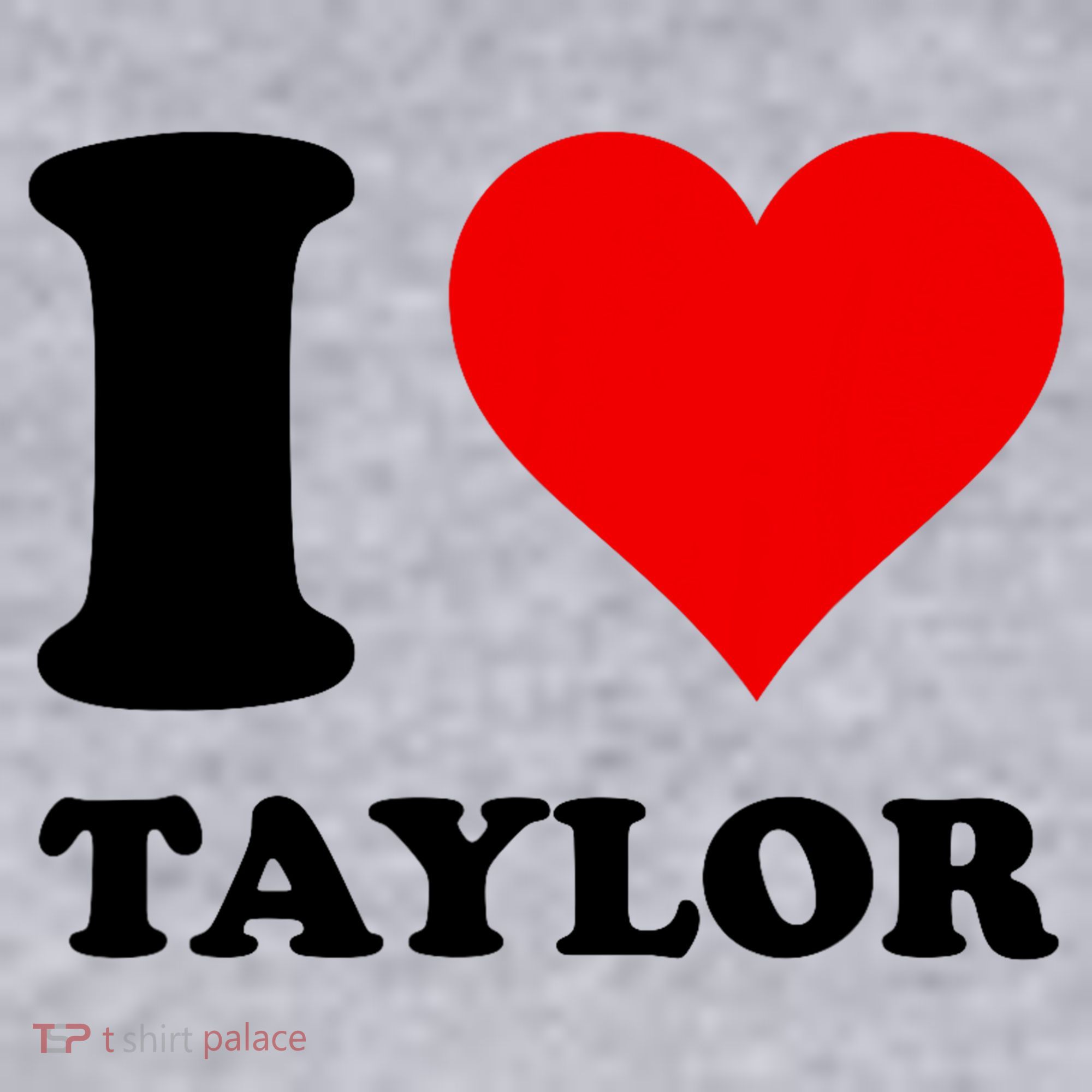 Red Heart I Love Taylor Women's Sweatshirt