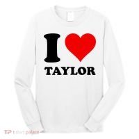 Red Heart I Love Taylor Long Sleeve Shirt thumb 0
