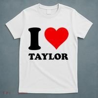 Red Heart I Love Taylor T-Shirt thumb 5