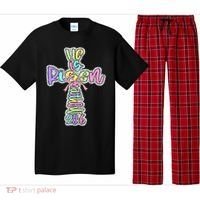 Retro He Is Risen Cross Easter Resurrection Jesus Christian Pajama Set thumb 0