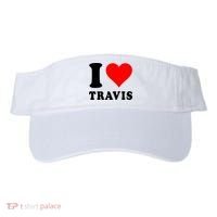 Red Heart I Love Travis Visor thumb 0