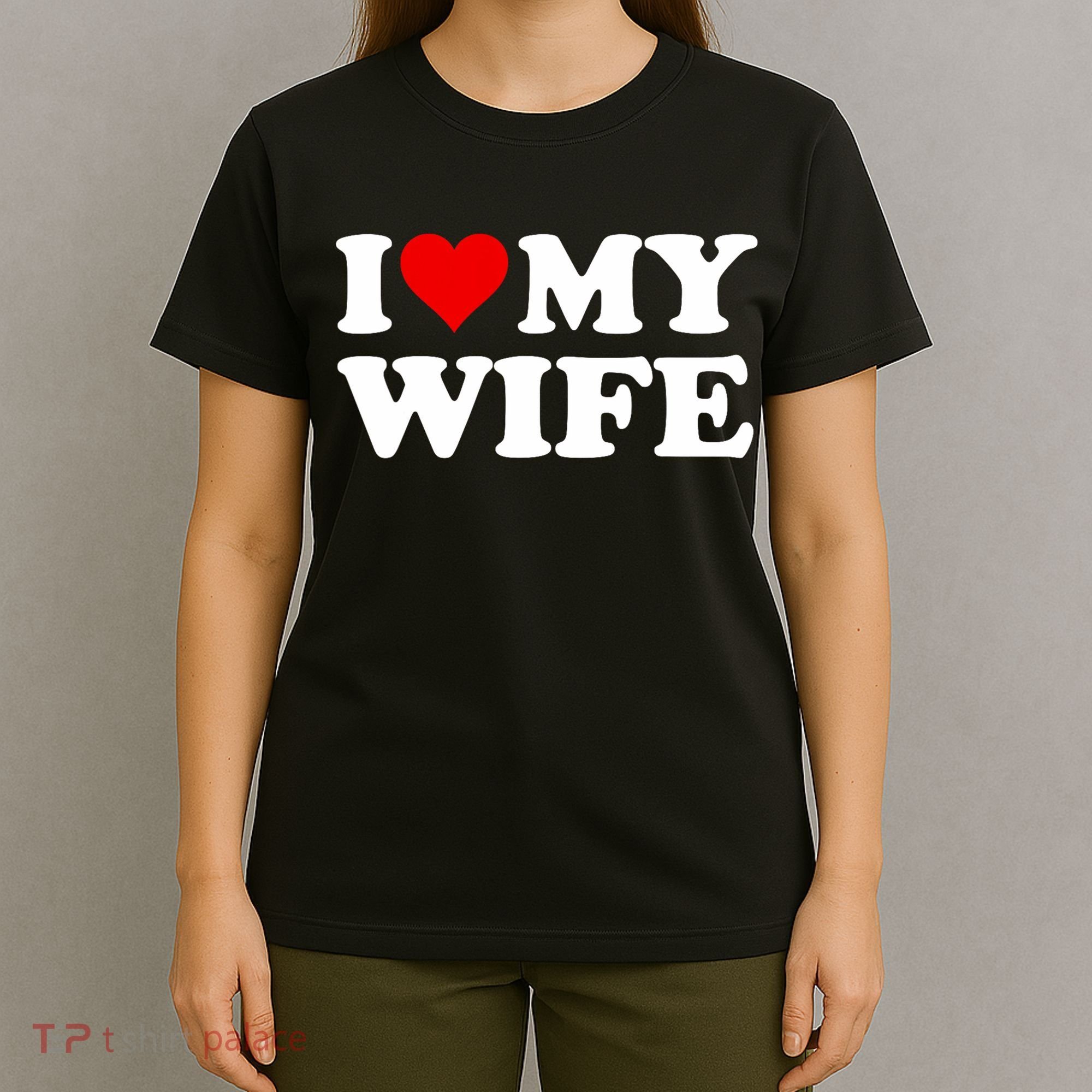 Red Heart I Love My Wife T-Shirt