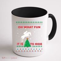 Riding Hunter Jumper Horse Coffee Mug thumb 1
