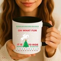 Riding Hunter Jumper Horse Coffee Mug thumb 3