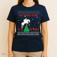 Riding Hunter Jumper Horse T-Shirt thumb 4
