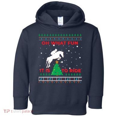 Riding Hunter Jumper Horse Toddler Hoodie