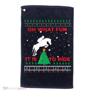 Riding Hunter Jumper Horse Golf Towel