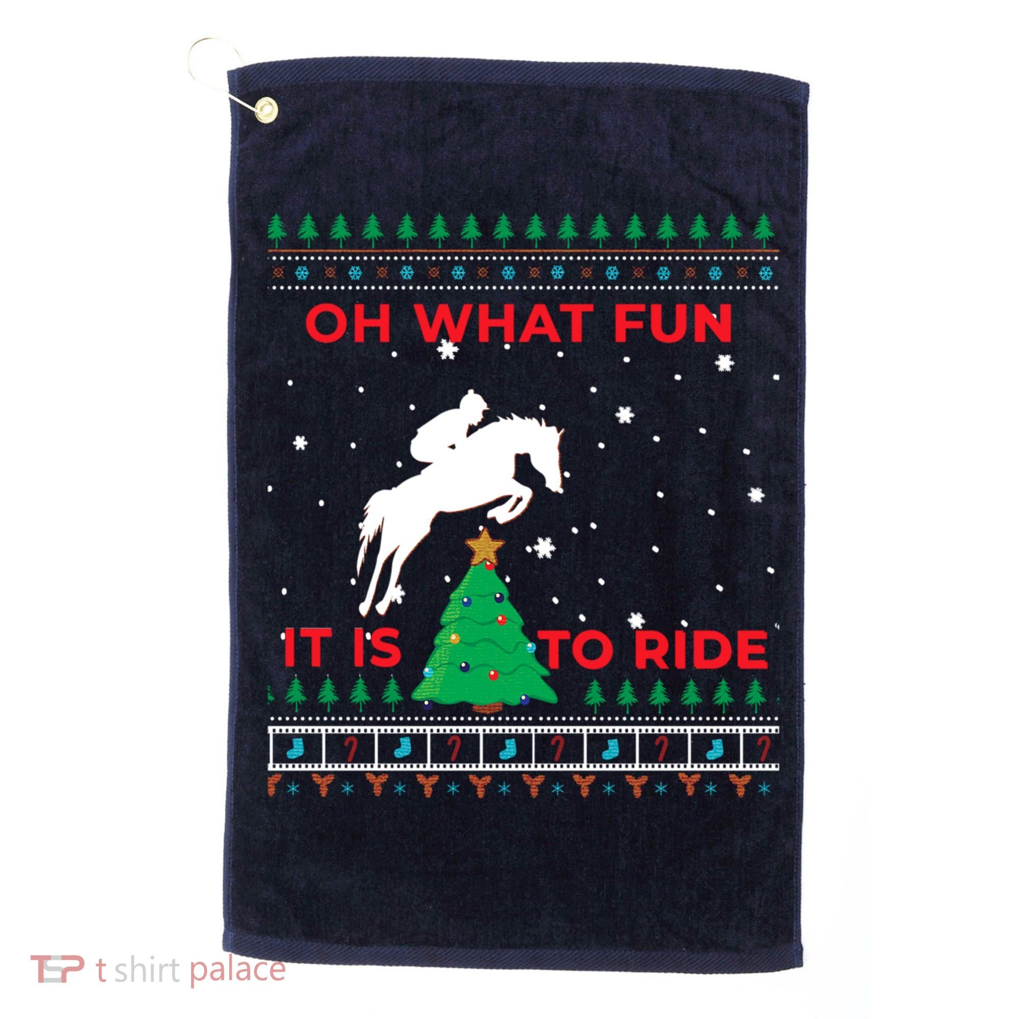Riding Hunter Jumper Horse Golf Towel