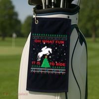 Riding Hunter Jumper Horse Golf Towel thumb 2