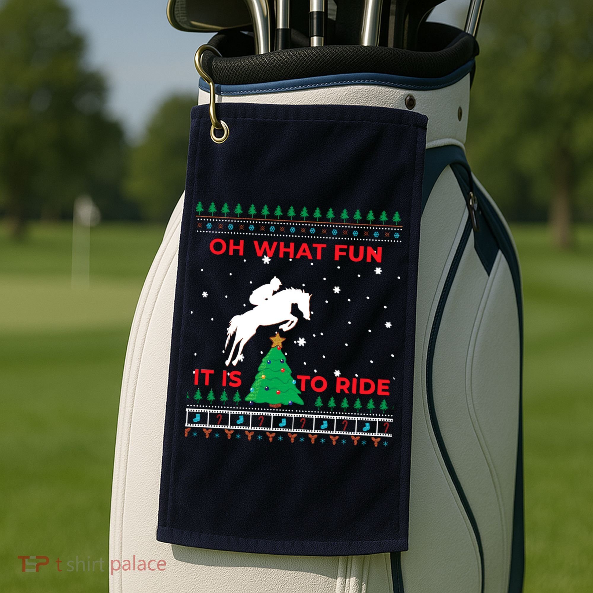 Riding Hunter Jumper Horse Golf Towel
