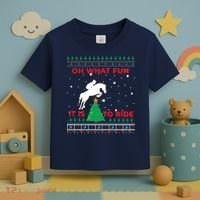 Riding Hunter Jumper Horse Toddler T-Shirt thumb 3