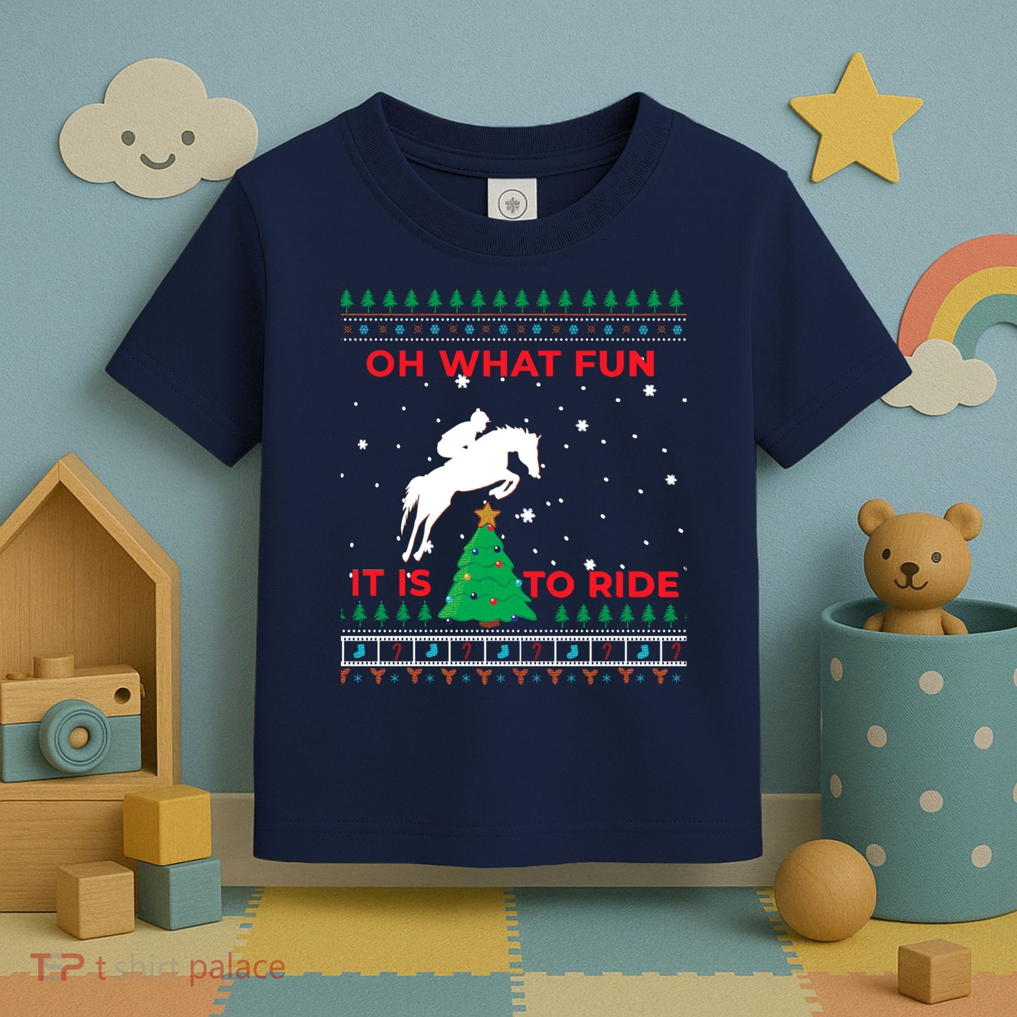 Riding Hunter Jumper Horse Toddler T-Shirt