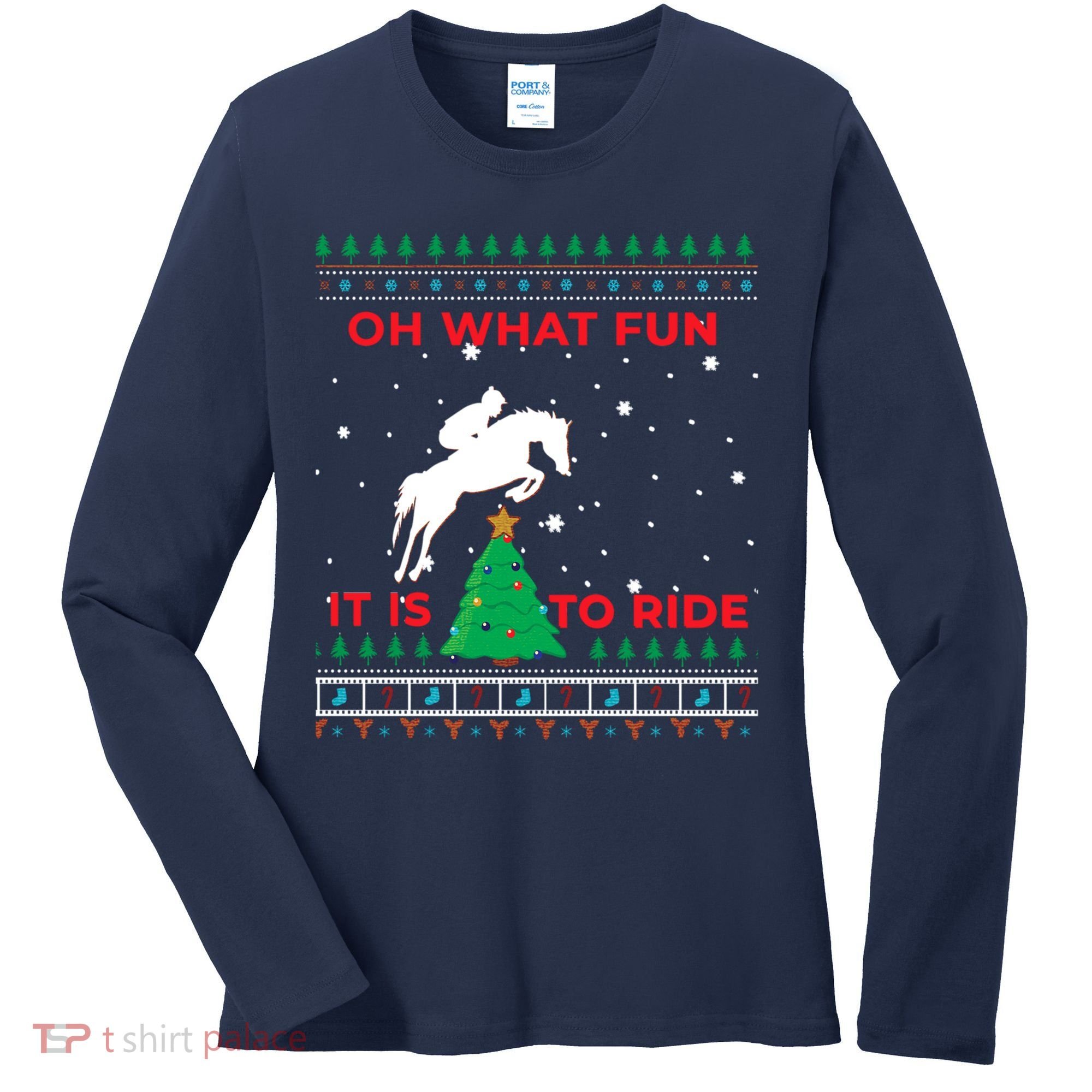 Riding Hunter Jumper Horse Women's Long Sleeve Shirt