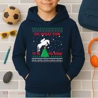 Riding Hunter Jumper Horse Kids Hoodie thumb 2