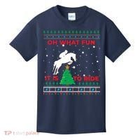 Riding Hunter Jumper Horse Kids T-Shirt thumb 0