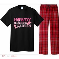 Retro Howdy Kindergarten Cowgirl Western Rodeo For School Pajama Set thumb 0