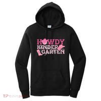 Retro Howdy Kindergarten Cowgirl Western Rodeo For School Women's Hoodie thumb 0