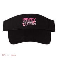 Retro Howdy Kindergarten Cowgirl Western Rodeo For School Visor thumb 0