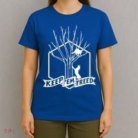 Raccoon Hunting Keep Em' Treed Vinatage Hunting Gear Meaningful Gift T-Shirt thumb 4