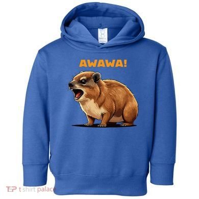 Rock Hyrax Lover Awawa Funny Groundhog Dassie Toddler Hoodie