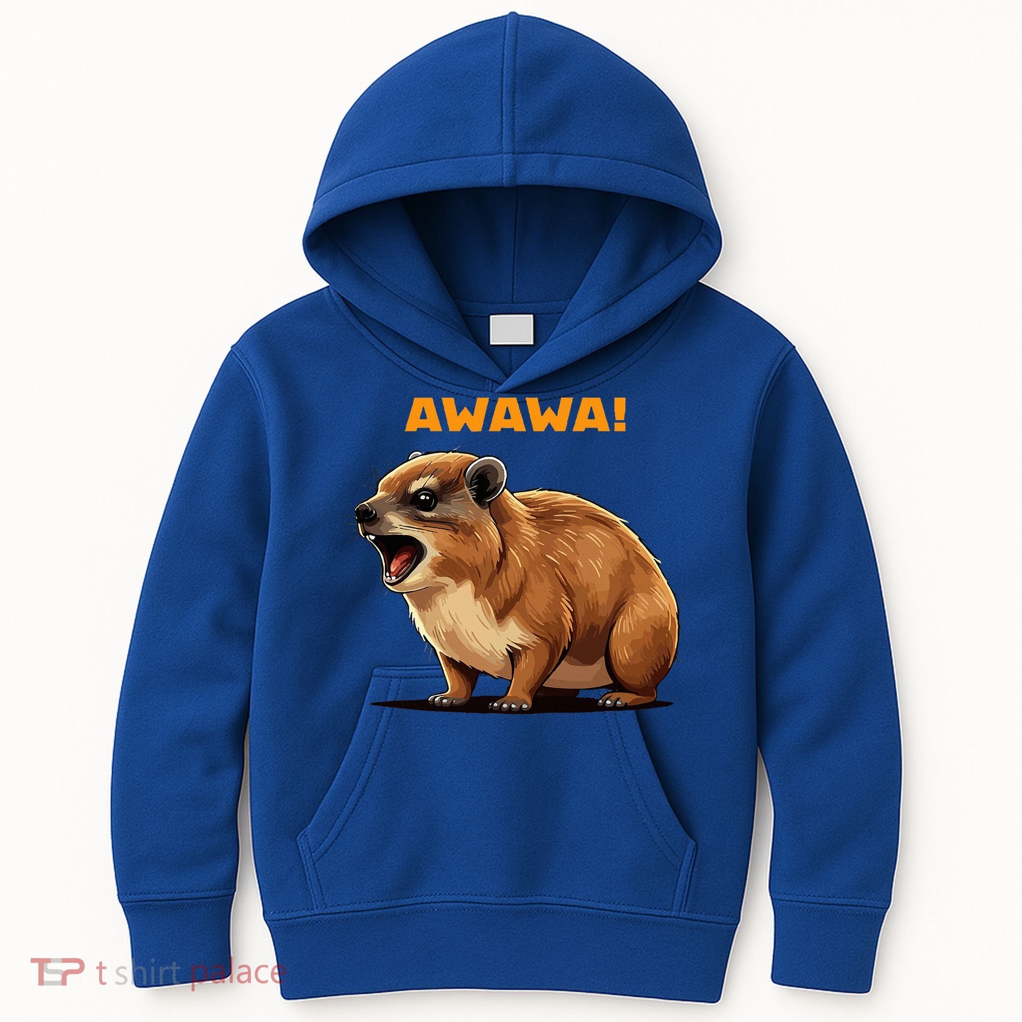 Rock Hyrax Lover Awawa Funny Groundhog Dassie Kids Hoodie