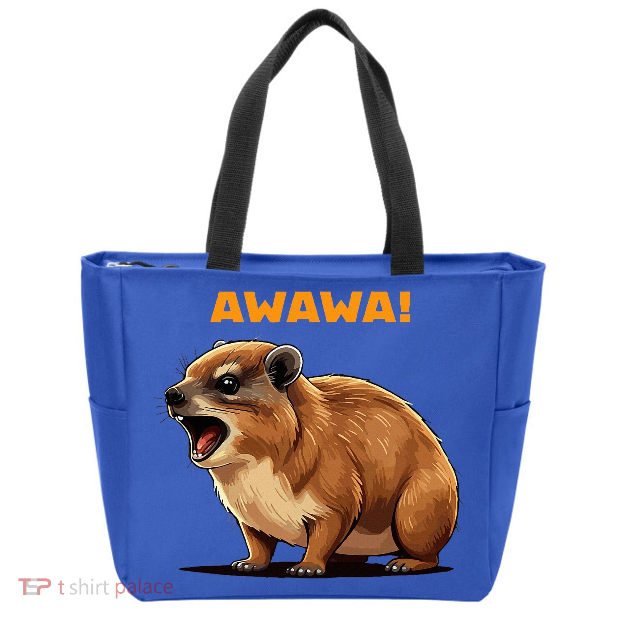 Rock Hyrax Lover Awawa Funny Groundhog Dassie Tote Bag