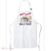 Roll Hard Live Free Roly Poly Wild West Rodeo Cowboy Apron thumb 0