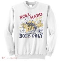 Roll Hard Live Free Roly Poly Wild West Rodeo Cowboy Sweatshirt thumb 0