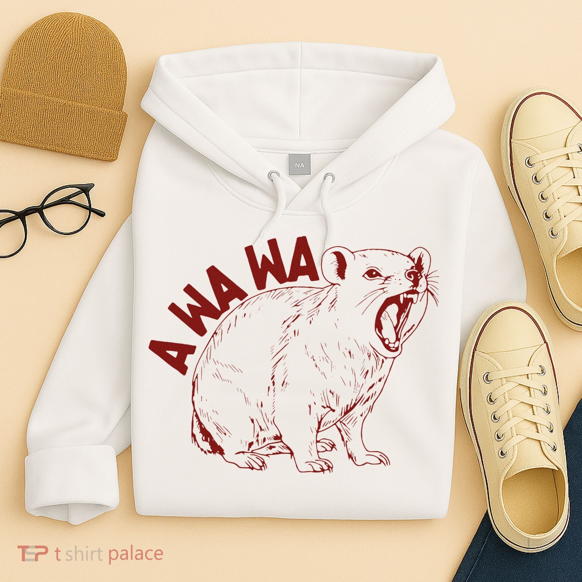 Rock Hyrax Lover Awawa Funny Groundhog Dassi Hoodie