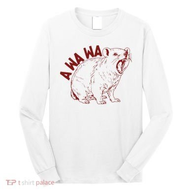 Rock Hyrax Lover Awawa Funny Groundhog Dassi Long Sleeve Shirt