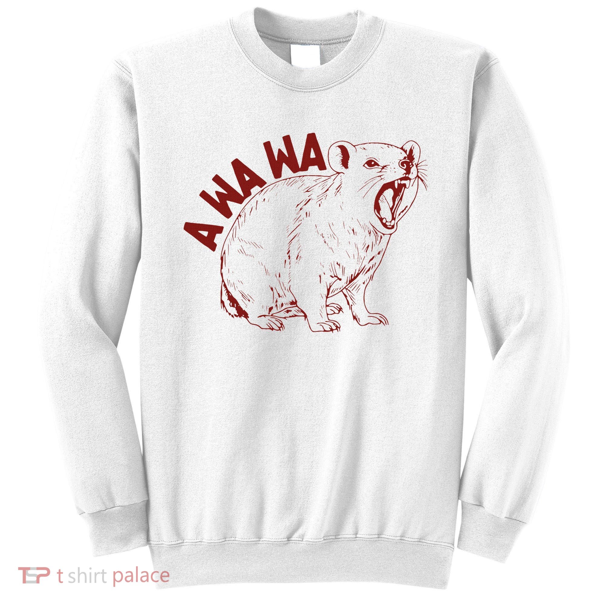 Rock Hyrax Lover Awawa Funny Groundhog Dassi Sweatshirt