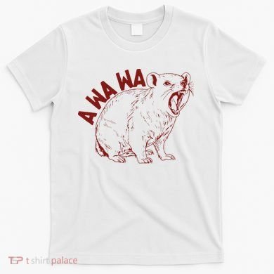 Rock Hyrax Lover Awawa Funny Groundhog Dassi T-Shirt
