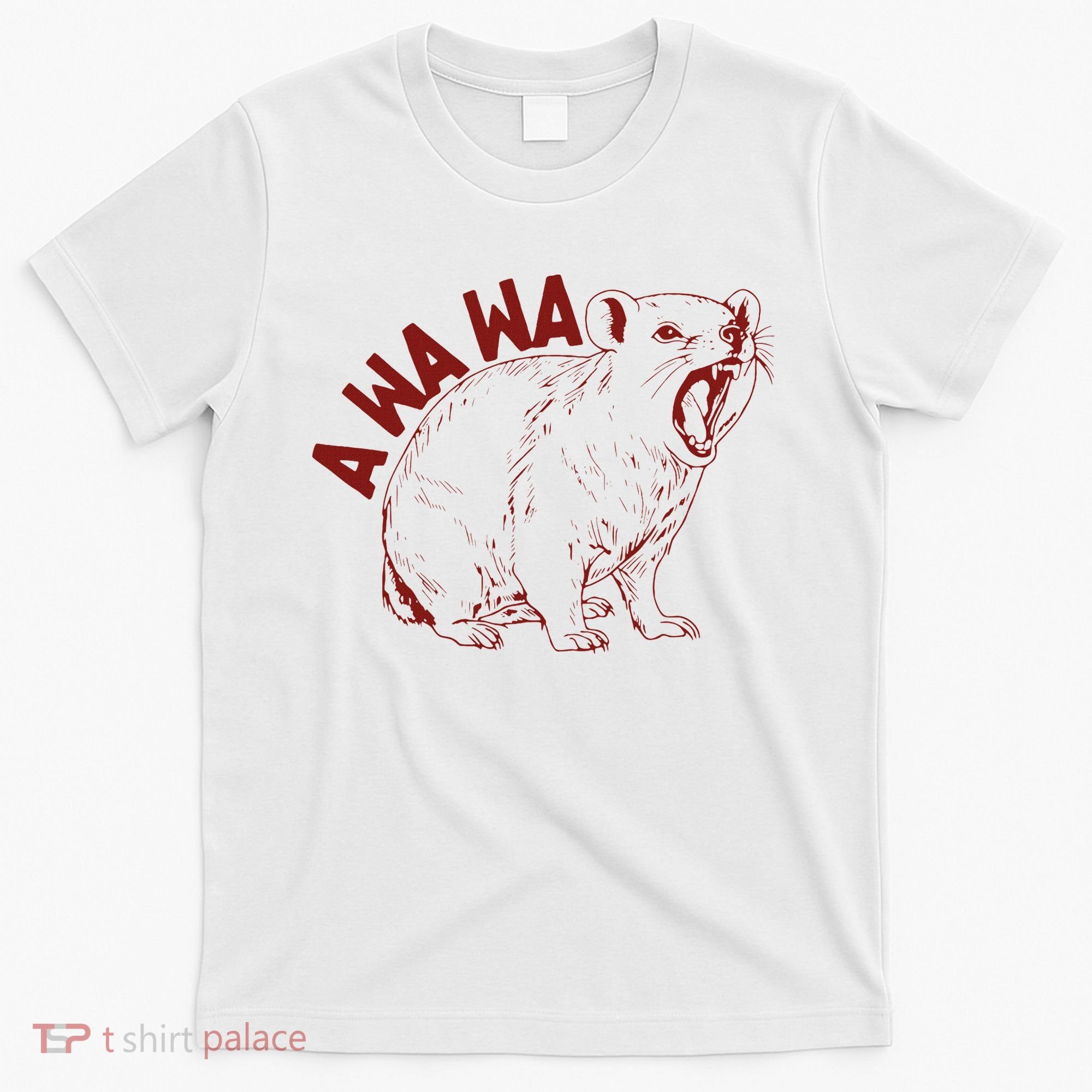 Rock Hyrax Lover Awawa Funny Groundhog Dassi T-Shirt