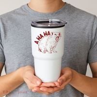 Rock Hyrax Lover Awawa Funny Groundhog Dassi Tumbler thumb 2