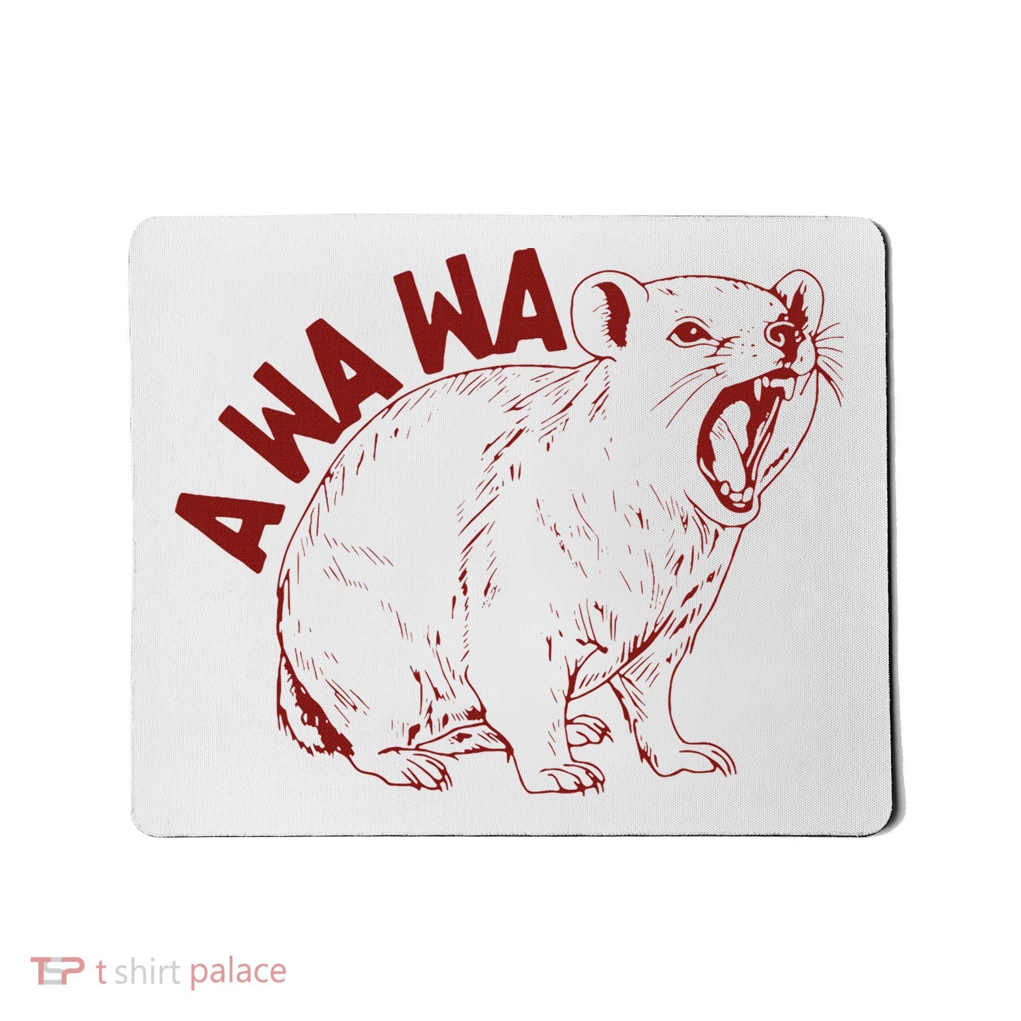 Rock Hyrax Lover Awawa Funny Groundhog Dassi Mousepad