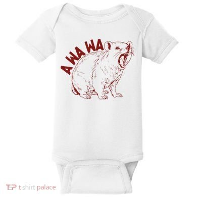 Rock Hyrax Lover Awawa Funny Groundhog Dassi Baby Bodysuit