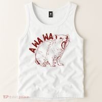 Rock Hyrax Lover Awawa Funny Groundhog Dassi Tank Top thumb 2