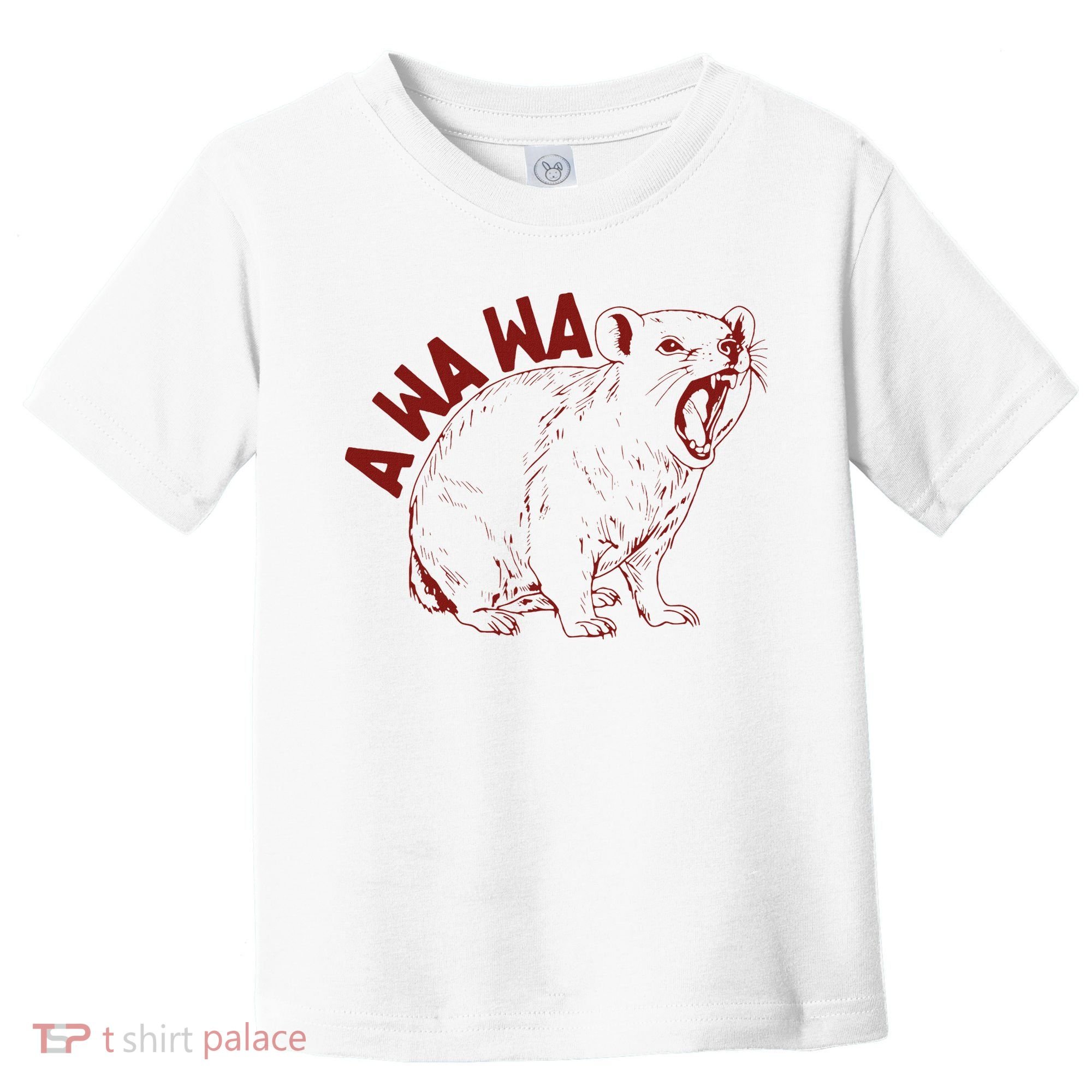 Rock Hyrax Lover Awawa Funny Groundhog Dassi Toddler T-Shirt