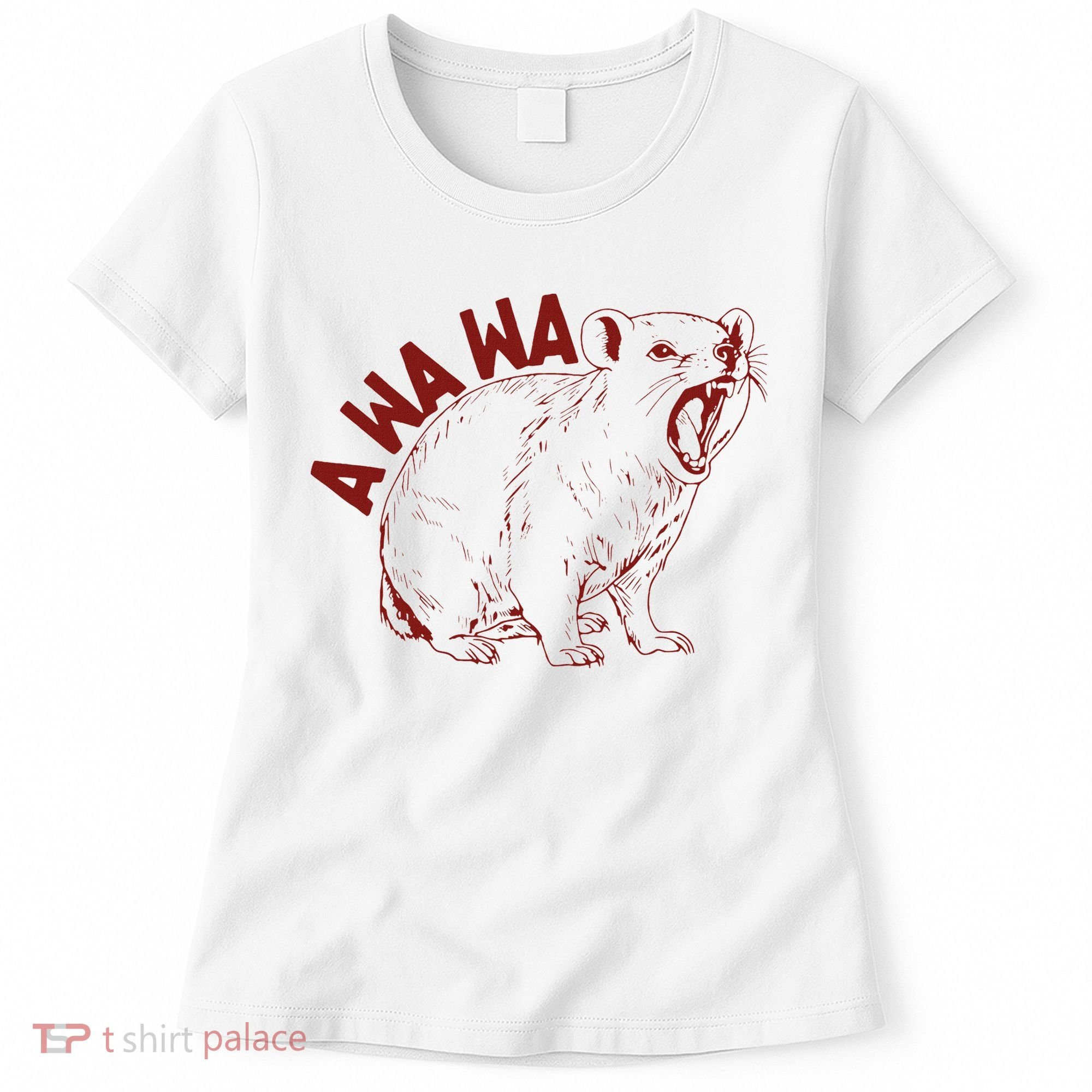 Rock Hyrax Lover Awawa Funny Groundhog Dassi Women's T-Shirt