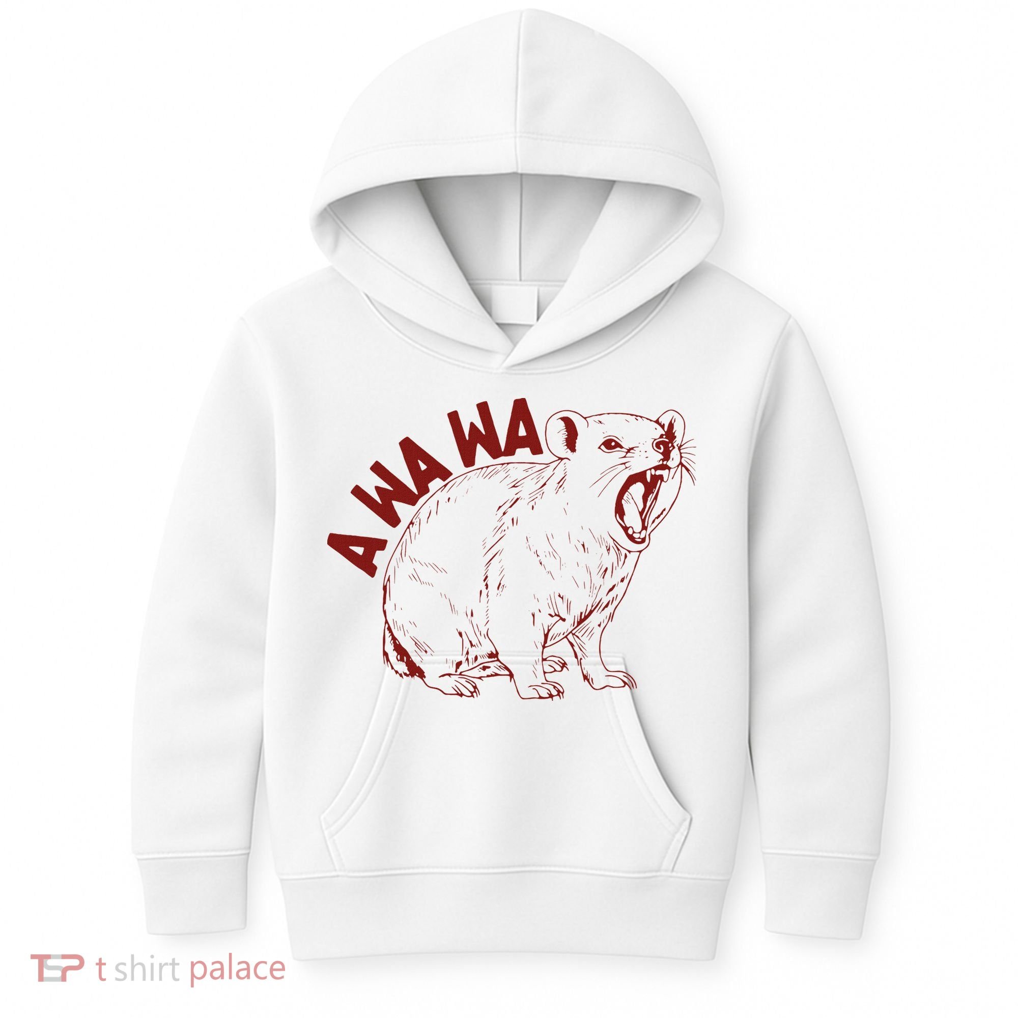 Rock Hyrax Lover Awawa Funny Groundhog Dassi Kids Hoodie