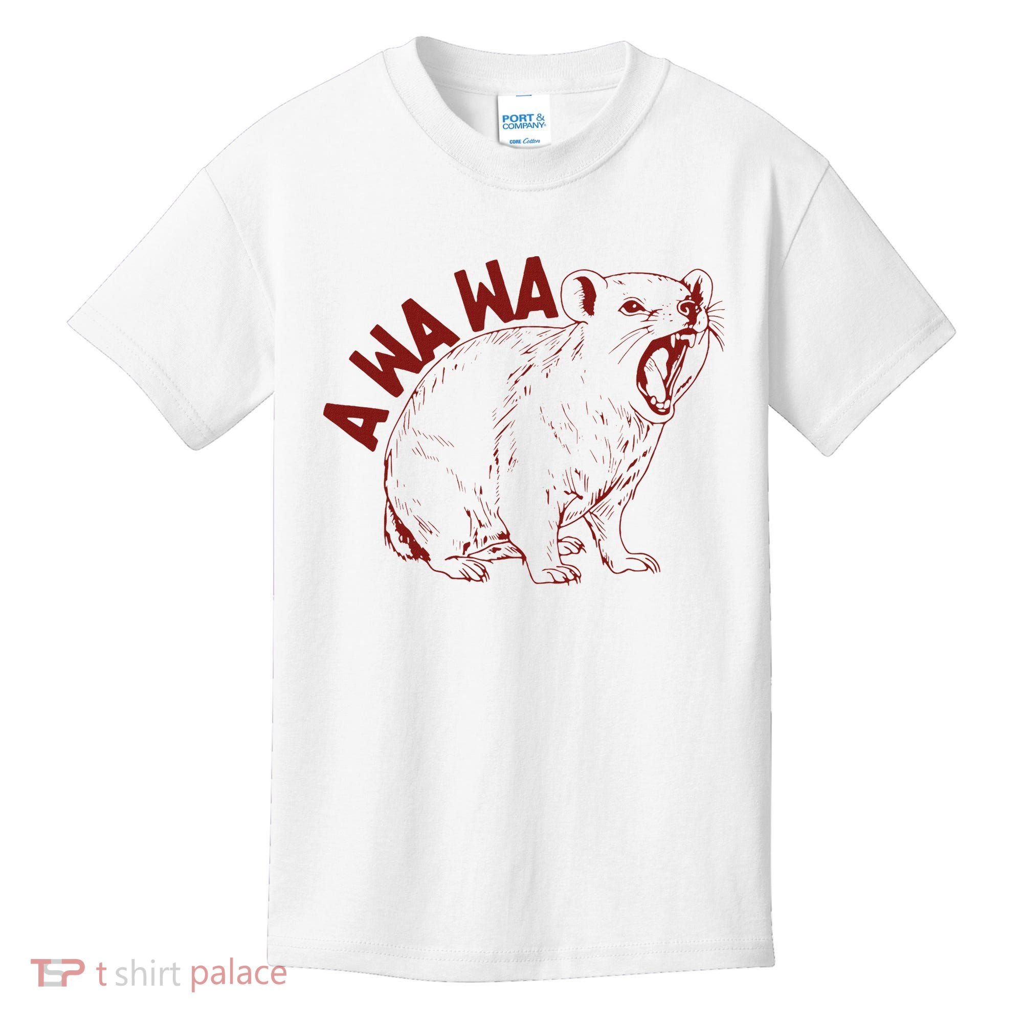 Rock Hyrax Lover Awawa Funny Groundhog Dassi Kids T-Shirt