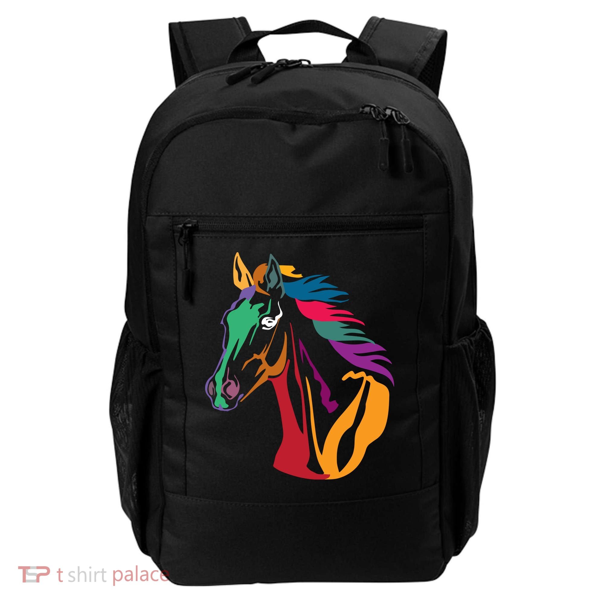 Rainbow Horse Lover Cute Backpack