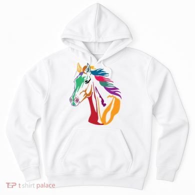 Rainbow Horse Lover Cute Hoodie