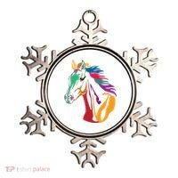 Rainbow Horse Lover Cute Ornament thumb 0