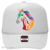 Rainbow Horse Lover Cute Hat thumb 0