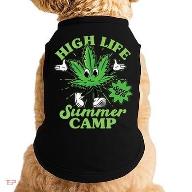 Retro High Life Summer Camp Since 1978 Doggie Tank